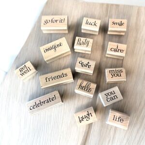 15 pc Stamp Set